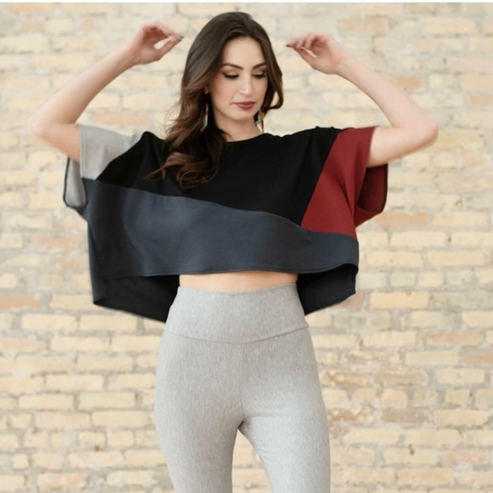 Anne Mulaire Zero Waste Crop Top